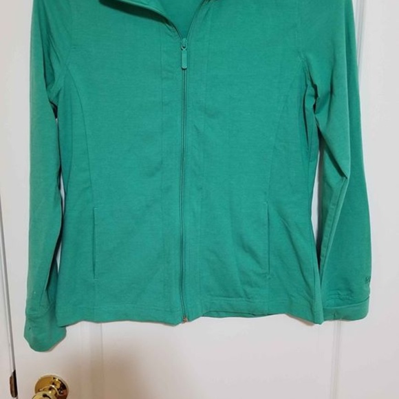 ROOTS WOMEN'S ZIPPER SWEATER MINT + FREE GIFT - Picture 3 of 6
